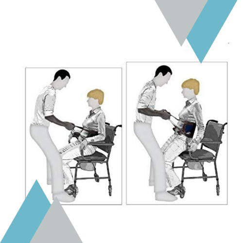 Mobility Medical Assistance Standing and Lifting Aid - Bed Transfer Sling for Comfortable Patient Transfers