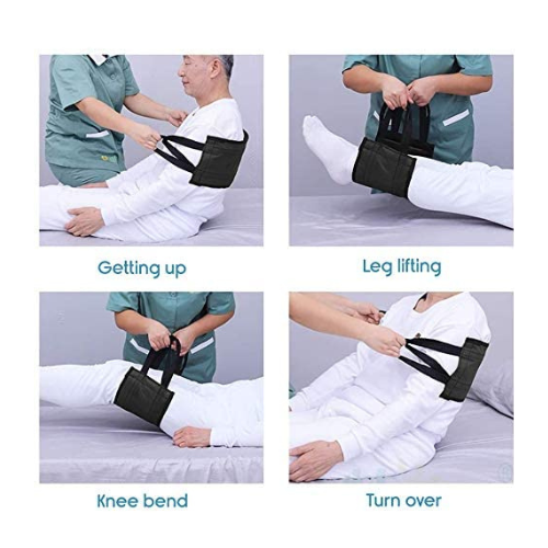 Mobility Medical Assistance Standing and Lifting Aid - Bed Transfer Sling for Comfortable Patient Transfers